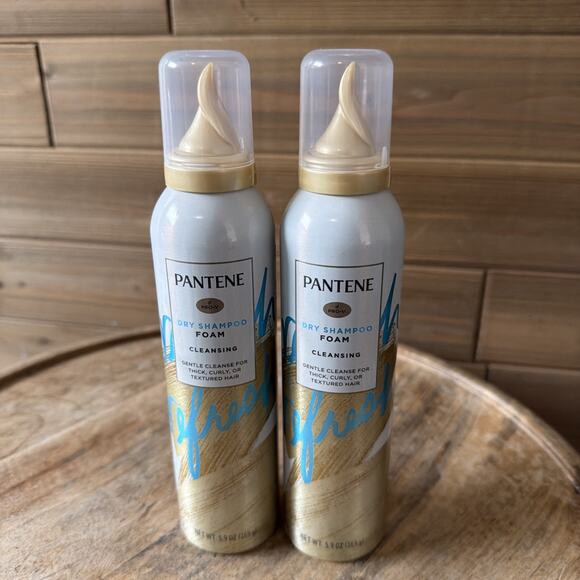 (2) Pantene Pro V Dry Shampoo Refresh Foam Cleansing 5.9oz - Picture 2 of 6
